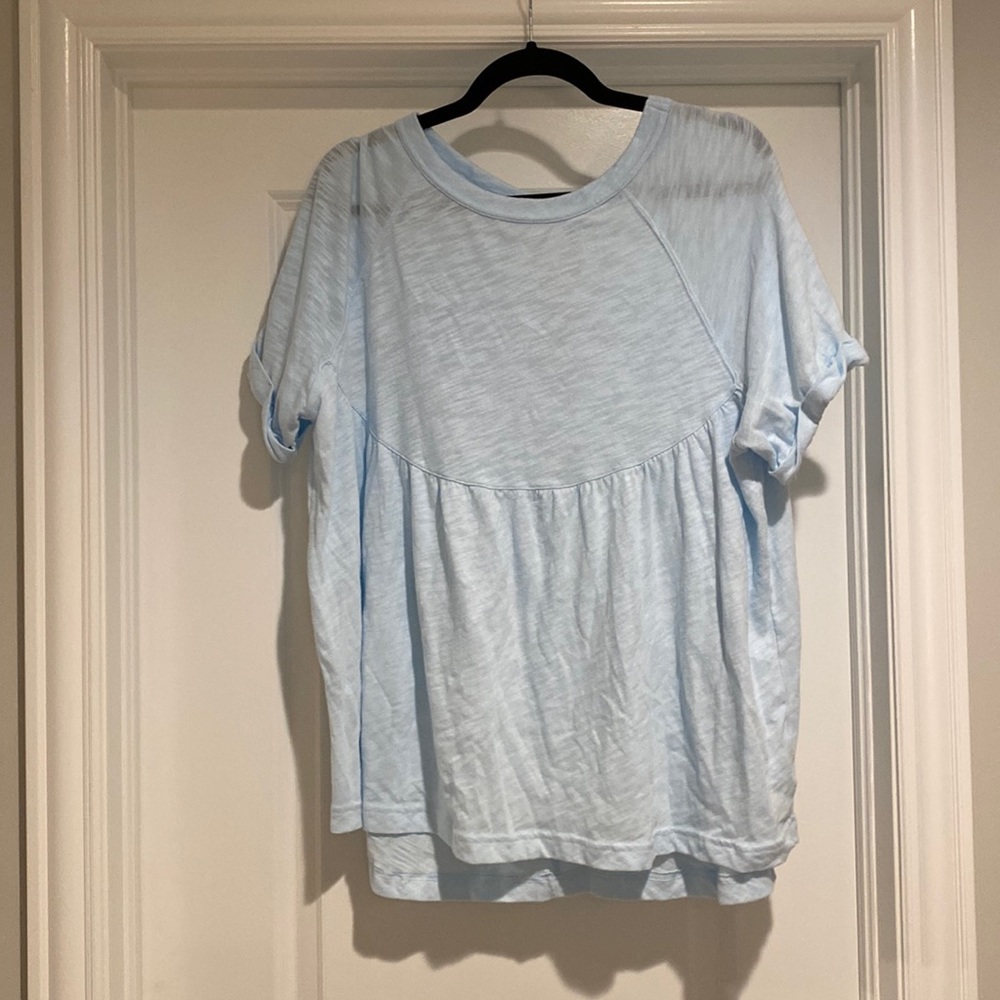 Oversized babydoll shirt